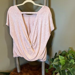 ☀️ Express One Eleven Plush Twist Back Tee